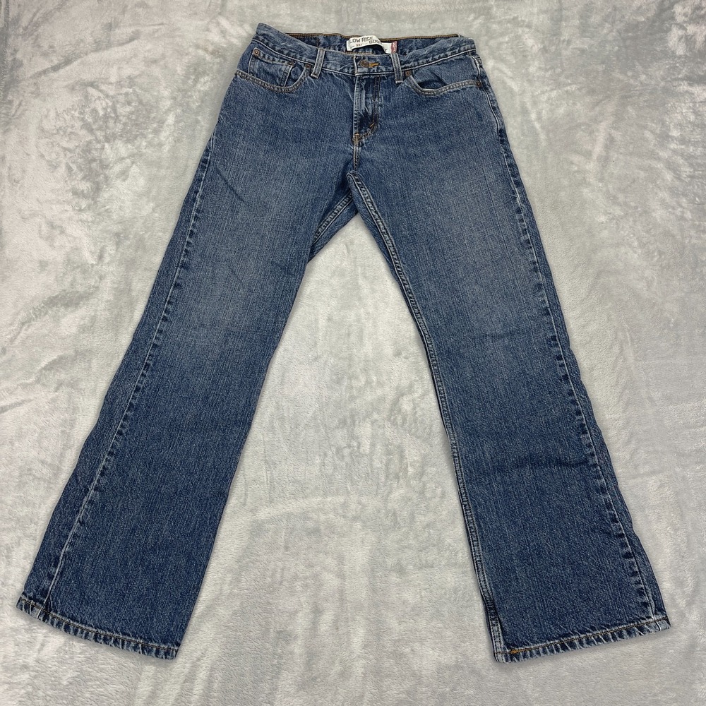 Vtg Levi's Jeans Mens 30x30 Blue Denim 527 Low Rise Comfort Slim Bootcut Leg Y2K